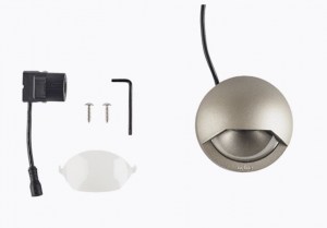 In-Lite Blink Rose Silver 12v Wandverlichting A. van Elk BV
